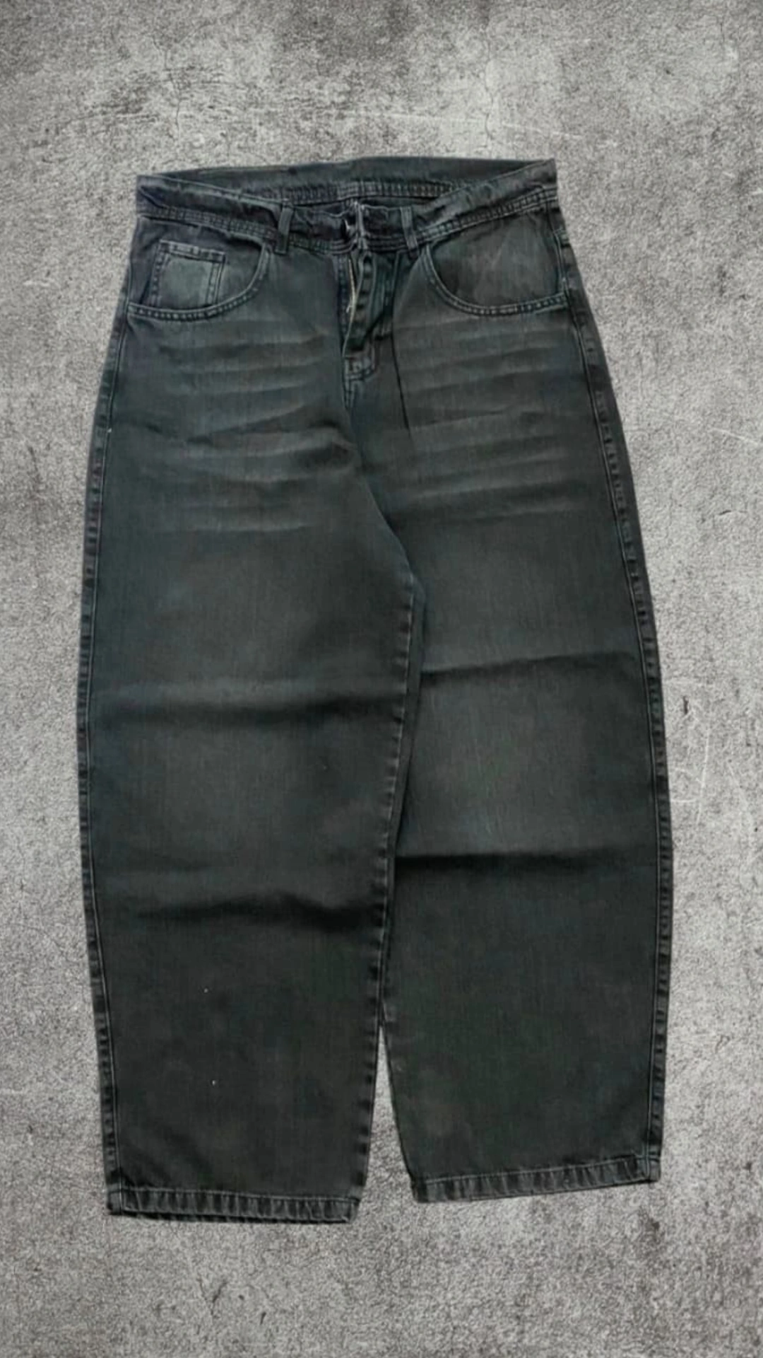 Pantalón Baggy Raven negro de Exodus Streetwear Bariloche, corte ancho baggy